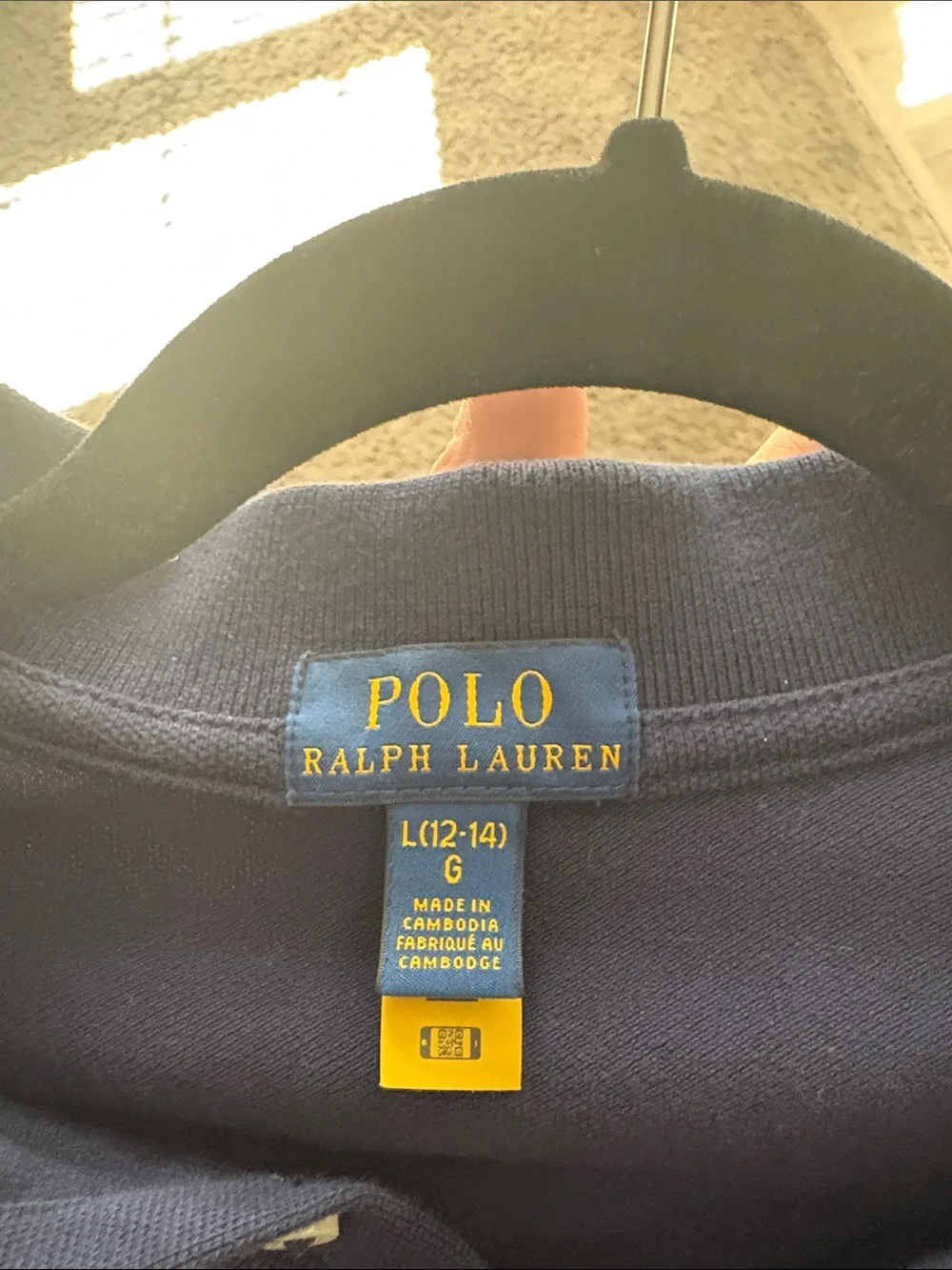 Ralph Lauren Navy Polo Dress with Pink Pony